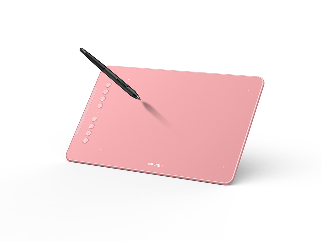 Графический планшет XPPen Deco 01 V2 Розовый